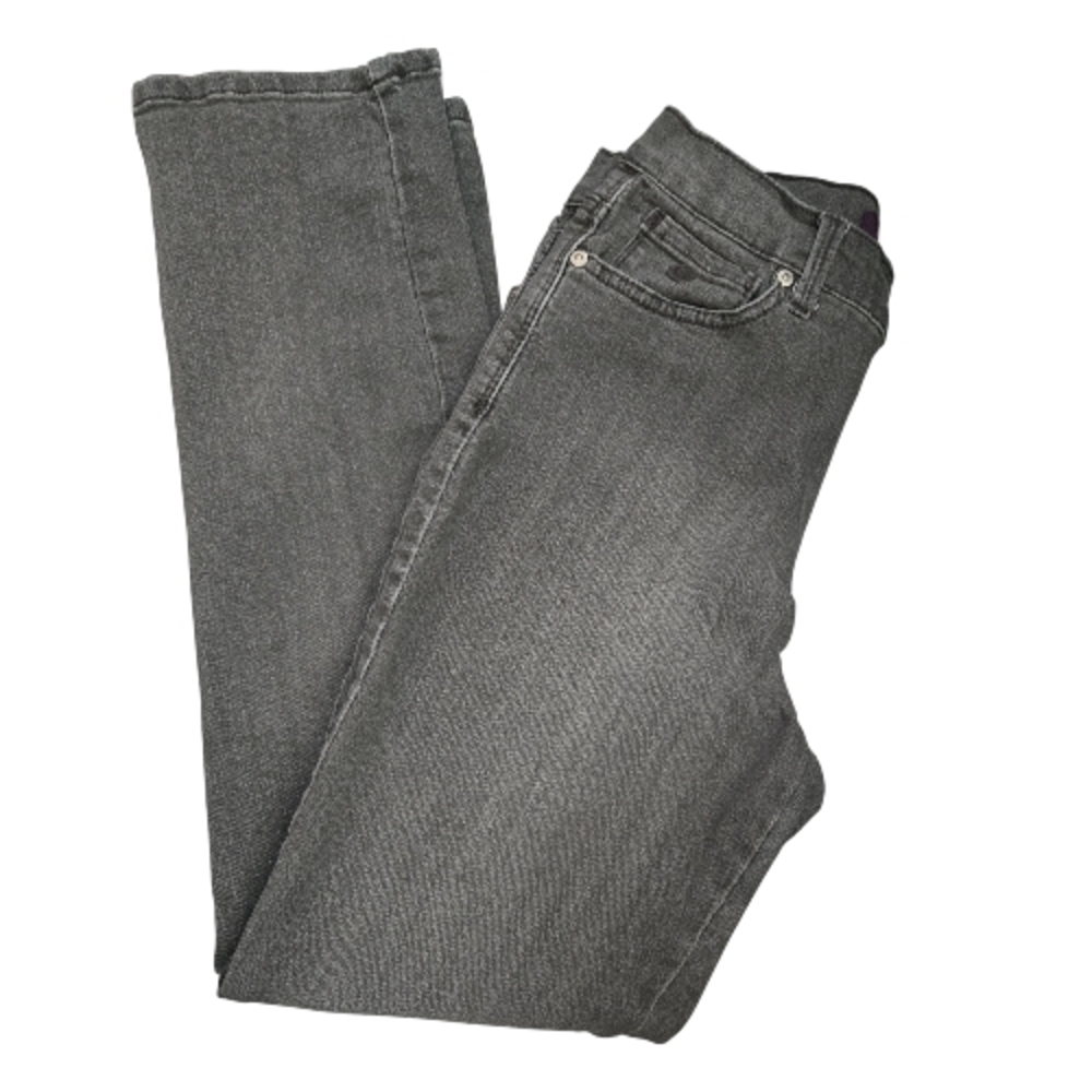 Gloria Vanderbilt Amanda Women's Gray Straight Jeans 6P